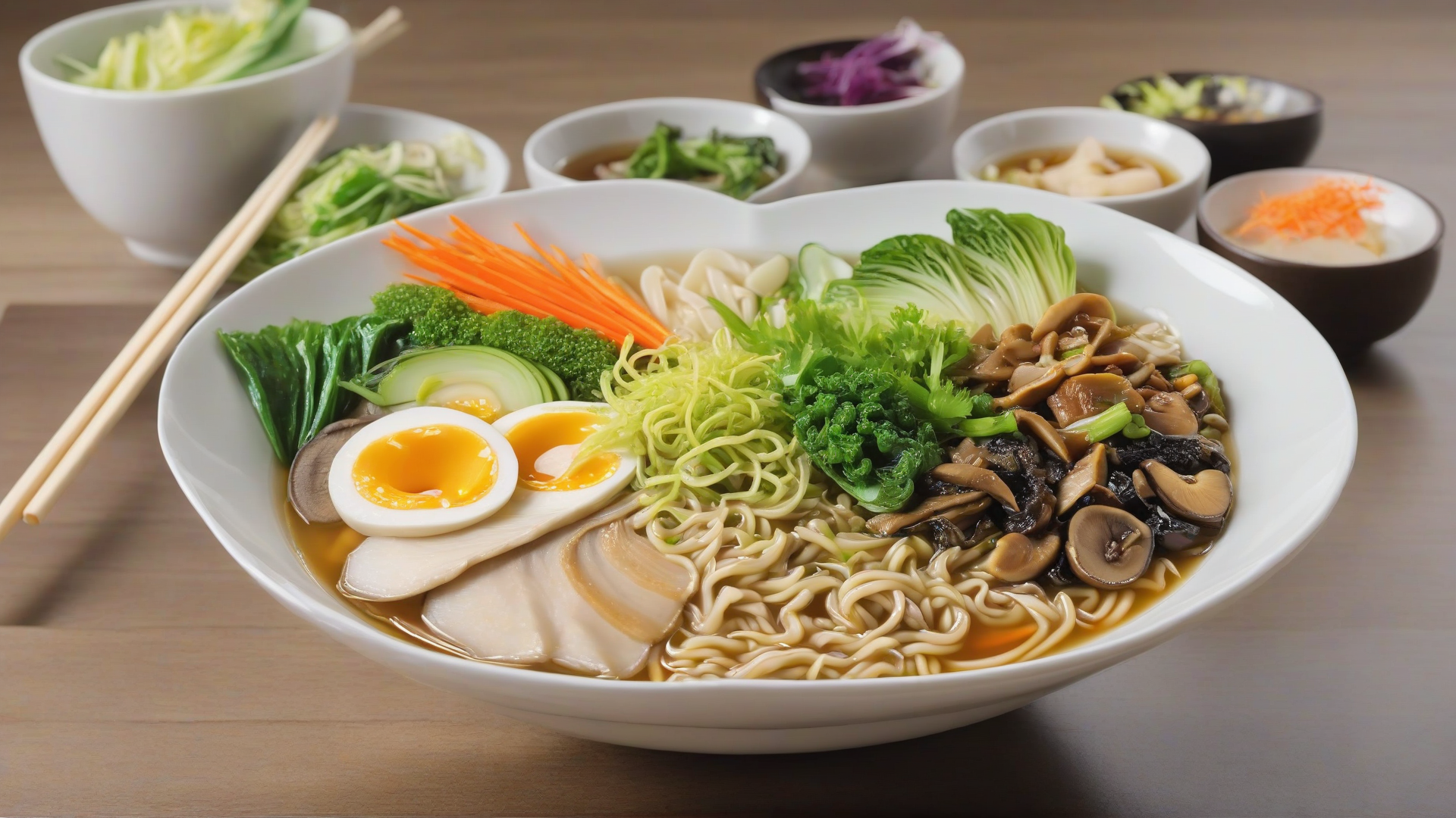 ramen vegetariano